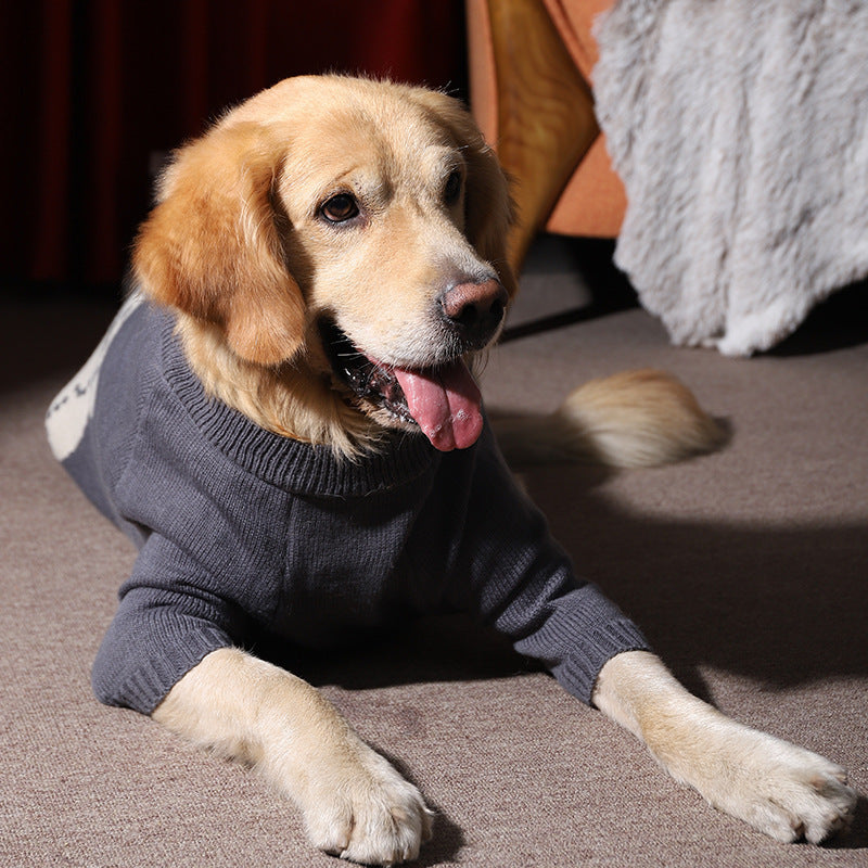 Why Your Large Dog Needs the Pet Winter Warm Thick Sweater