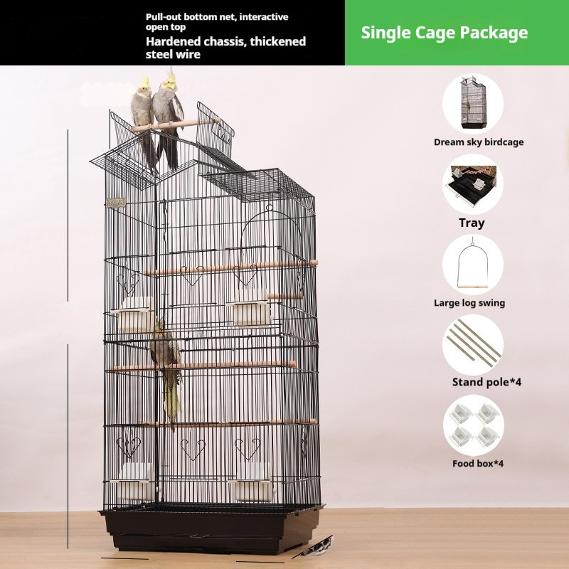 Elevate Your Parrot's Living Space with Our Super Large Luxury Bird Cage