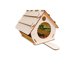 Enhance Your Garden with Our DIY Hanging Wooden Bird Feeder