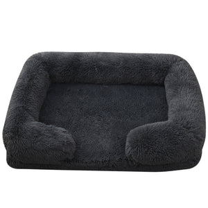 Plush Round Pet Bed: The Ultimate Winter Retreat for Your Furry Friend