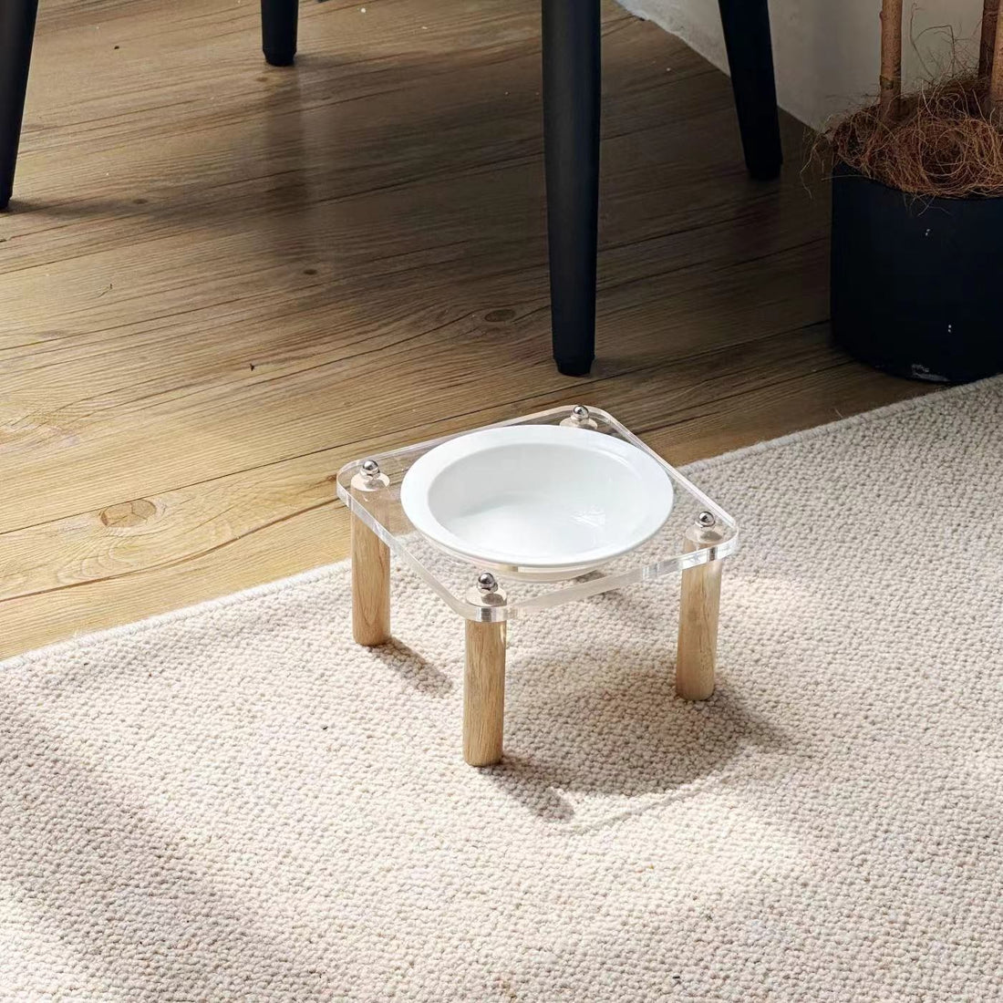 Cat Basin Anti-tumble High Leg Cat Bowl
