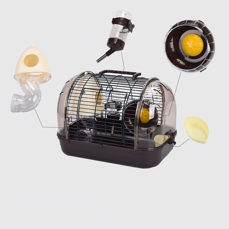 Japanese Luxury Hamster Cage Transparent Base