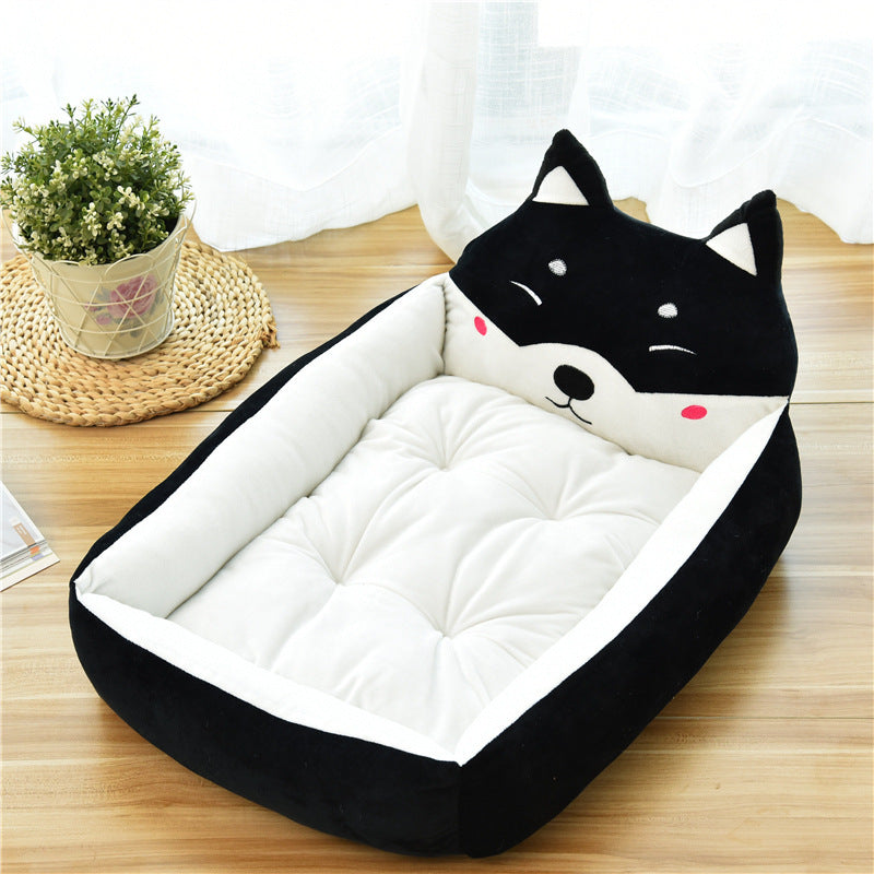 Large Pet Cat Dog Bed 7Colors Warm Cozy