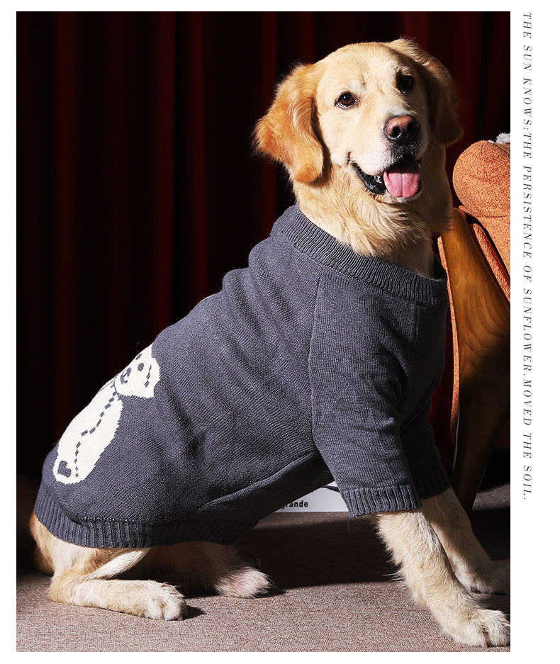 Pet Winter Warm Large Dog Thick Sweater