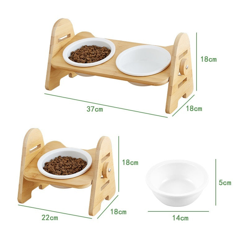 Pet Cervical Spine Protection Cat Drinking Bowl