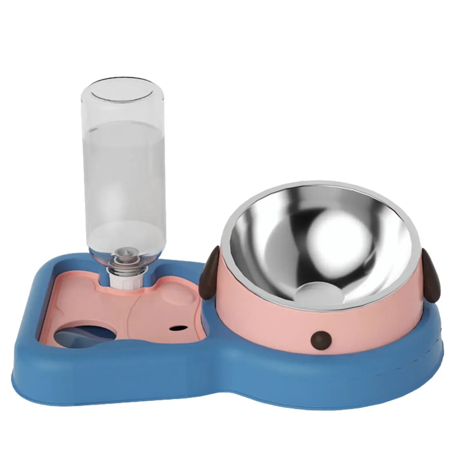 Pet Feeder Water Bottle Set