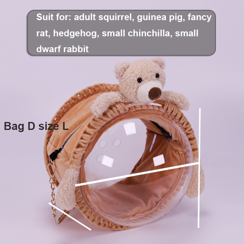 Hamster Cage Pet Out Of Bag Honey