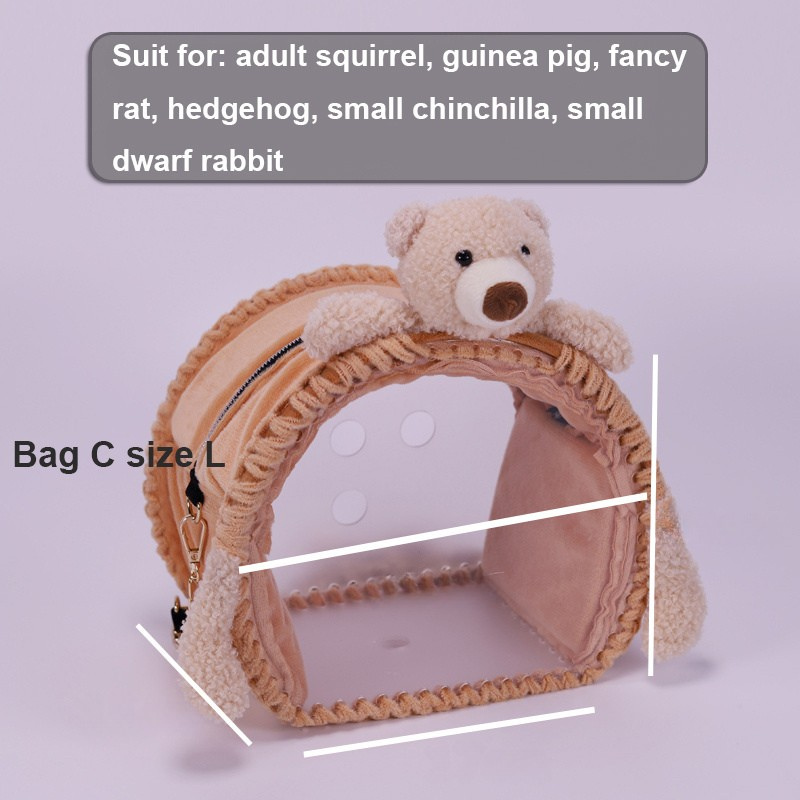 Hamster Cage Pet Out Of Bag Honey