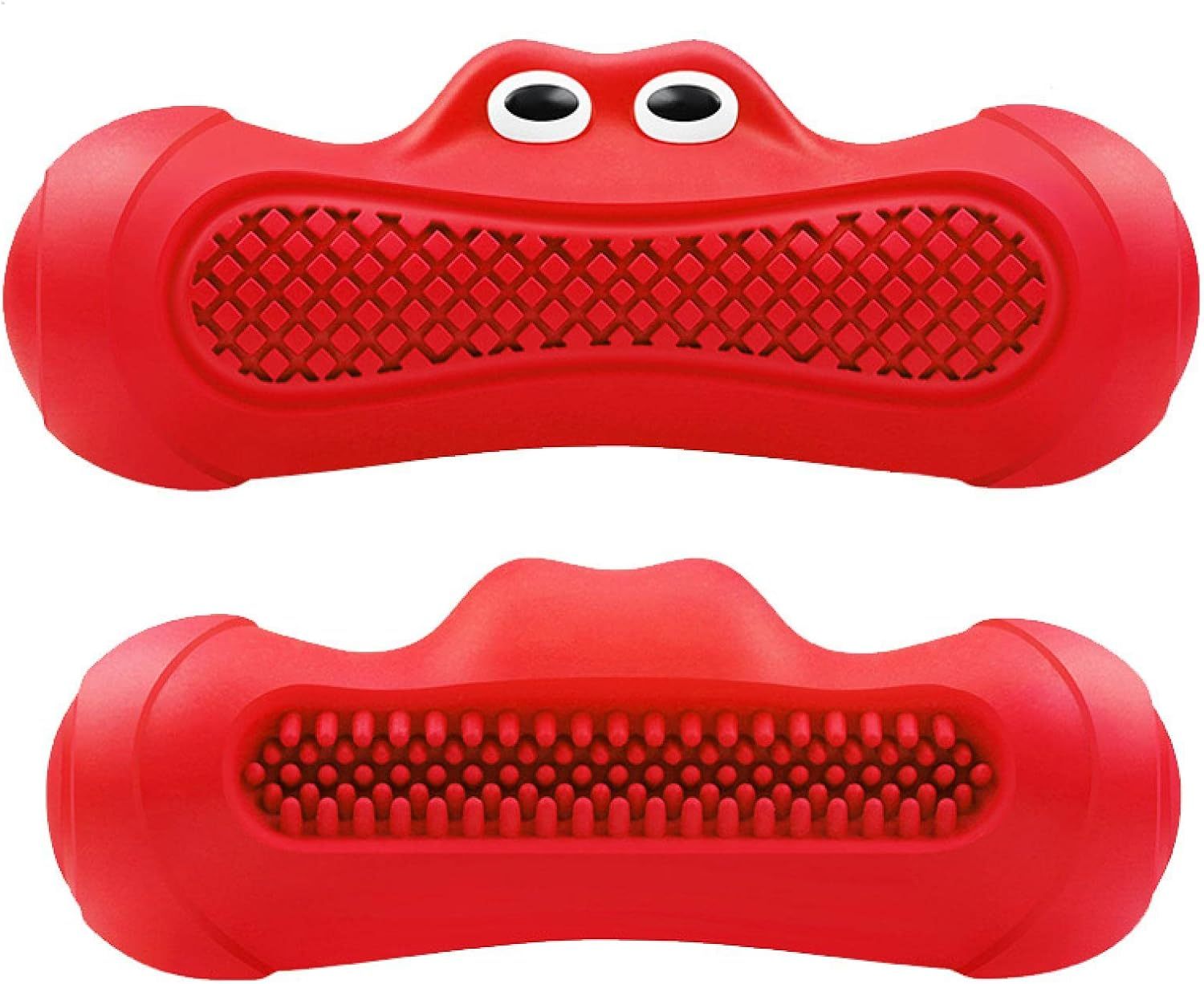 Vocal Rugby Pet Toys Natural Rubber Teething Toys