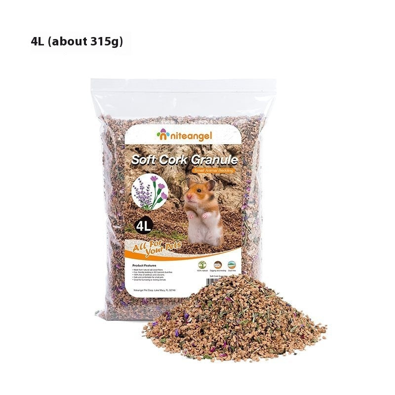 Oak Cork Hamster Digging Dust-free Bedding