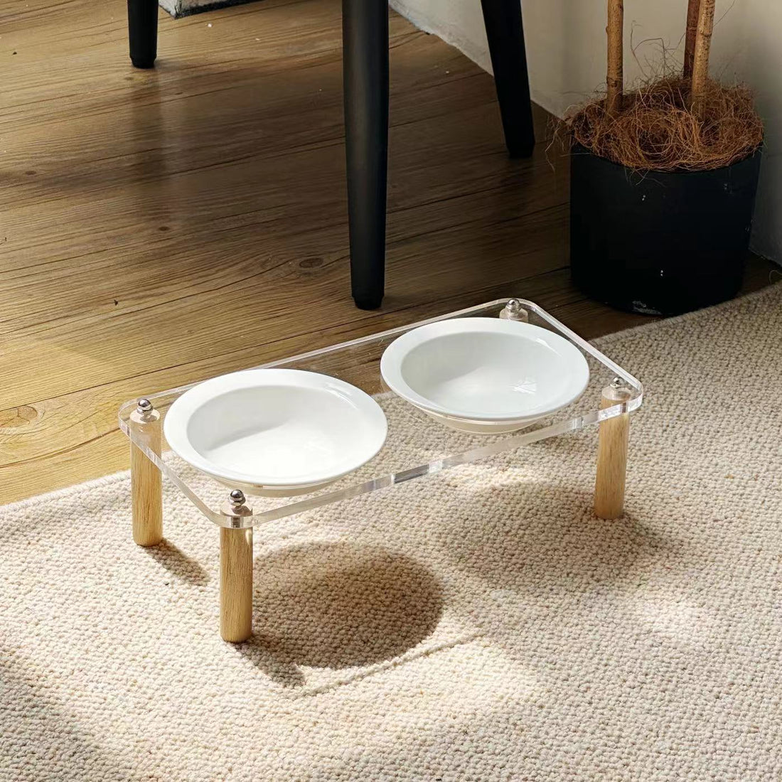 Cat Basin Anti-tumble High Leg Cat Bowl